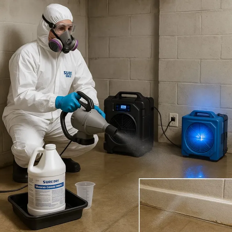 Sanitization and Odor Removal process in Reynolds Heights, PA