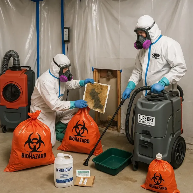 Contaminated Water Handling Protocols process in Reynolds Heights, PA